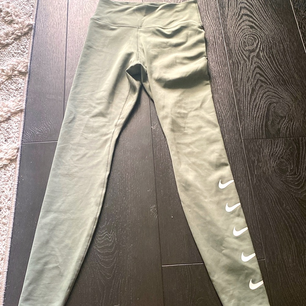 Nike workout leggings- sage green